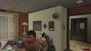 GTA 5 Hentai: Franklin Fucked His Step-Sister and She Sucked His Cum Dry Erotic Scene