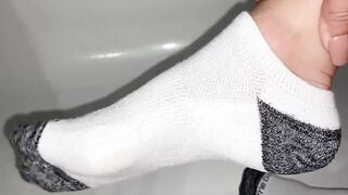 Foot Oil Massage in Ankle Socks