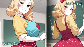 Poppy Playtime Hentai - Miss Delight Classroom Big Tits Hentai by eehentai