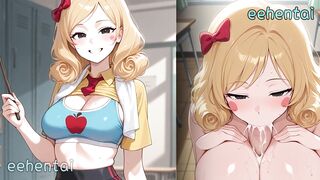 Poppy Playtime Hentai - Miss Delight Classroom Big Tits Hentai by eehentai