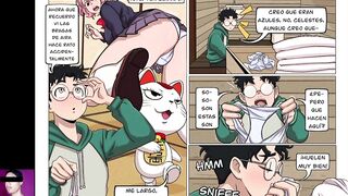 Okarun and Aira fight over some panties and end up fucking - Dandadan Hentai