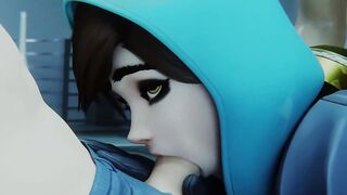 Gothic Dva gets anal Creampie Compilation
