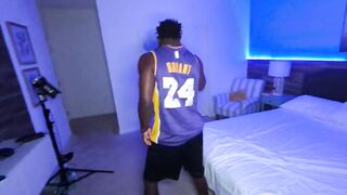 Ebony Milf's Risky Rendezvous #1