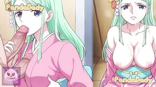 One Piece Hentai - Kozuki Toki (光月トキ) Big breasts from the future by PandaDady