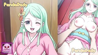 One Piece Hentai - Kozuki Toki (光月トキ) Big breasts from the future by PandaDady