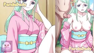One Piece Hentai - Kozuki Toki (光月トキ) Big breasts from the future by PandaDady
