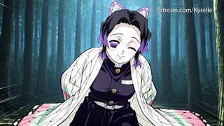 Hentai Shinobu Gets Fully Naked and Cums in POV (Uncensored)