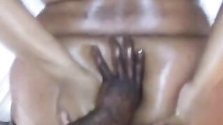 GORILLA PUNCHER THUMB IN BIG BOOTY EBONY BUTT BEFORE HEALTHY NUT!!!!!!!!!!