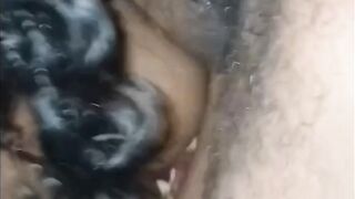 SUBMISSIVE WITH HER THROAT BIG TITTY WET MOUTH EBONY GETS GORILLA DICK SOAKED!!!!!!!!