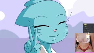 Reacting to Nicole Shopping Trip | The Amazing World of Gumball Hentai