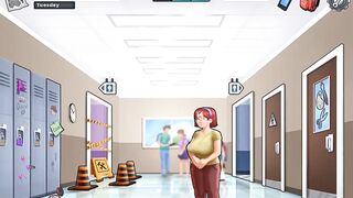 Summertime Saga Reworked - 5 in the College Toilets by Misskitty2k