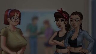 Summertime Saga Reworked - 5 in the College Toilets by Misskitty2k