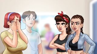Summertime Saga Reworked - 5 in the College Toilets by Misskitty2k