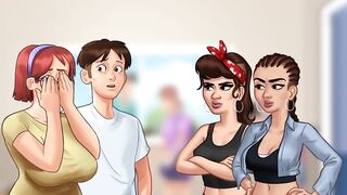 Summertime Saga Reworked - 5 in the College Toilets by Misskitty2k