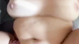 Dirty Talking Slut With Panties Stuffed In Her Mouth Gives Cuck Hubby Her Used Pussy