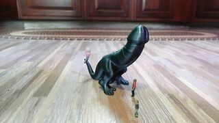 Stomping on Tiny's with Dino Dick