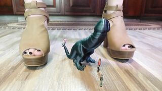 Stomping on Tiny's with Dino Dick