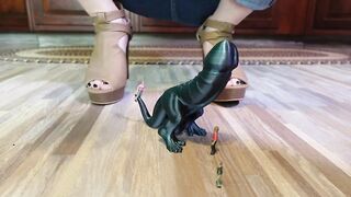 Stomping on Tiny's with Dino Dick