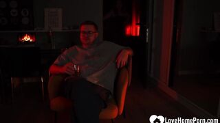 Our Romantic Evening Ends with a Hard Pussy Pounding