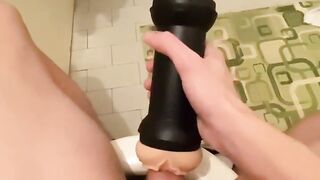 Trying flashlight for first time