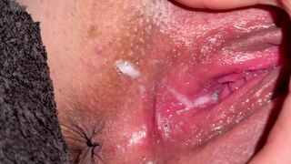 German amateur porn neighbor caught masturbating and immediately lends a hand. With real squirt