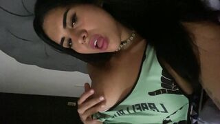 my stepsister records herself in my room for her boyfriend