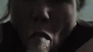Slurping on daddys dick