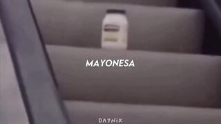 Mayonesa subiendo la escalera
