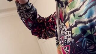 Bottle popping beer drinking