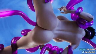 Bayonetta Squirts Gangbang