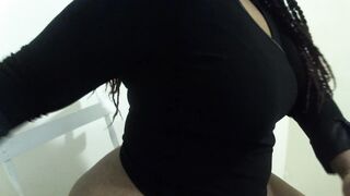 Short Thick Ebony REAL Ass Dimple Stretch Marks Cellulite - Cami Creams