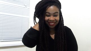 Short Thick Ebony REAL Ass Dimple Stretch Marks Cellulite - Cami Creams