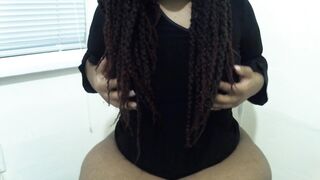 Short Thick Ebony REAL Ass Dimple Stretch Marks Cellulite - Cami Creams