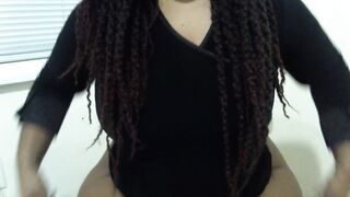 Short Thick Ebony REAL Ass Dimple Stretch Marks Cellulite - Cami Creams