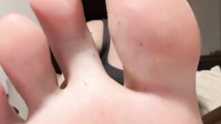 you know where your place is, so kneel down and clean my sole!