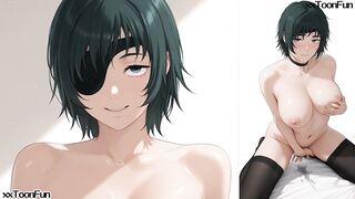 himeno BIG tits blow job