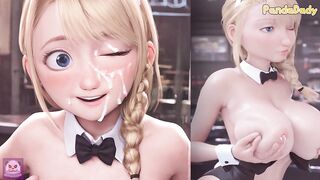 How To Train Your Dragon Hentai - Astrid Hofferson Big Tits Blow Job Bunny httyd hentai