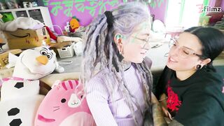 Thick Goth Girl's POV Tattooed Dick Ass Wrecking