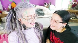 Thick Goth Girl's POV Tattooed Dick Ass Wrecking