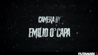 Lesbian Wife Turn Into Trans Shemale Sex Demon - Coco Bae Grows Futa Cock and Fucks Matty Mila