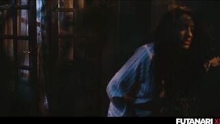 Lesbian Wife Turn Into Trans Shemale Sex Demon - Coco Bae Grows Futa Cock and Fucks Matty Mila