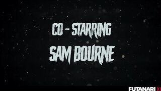 Lesbian Wife Turn Into Trans Shemale Sex Demon - Coco Bae Grows Futa Cock and Fucks Matty Mila