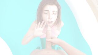 Milfy City - Stepsis blows stepbro at the jacuzzi - Sara route - 3D Animated Gameplay Hentai