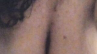 Fucking my girl from behind (tits view)