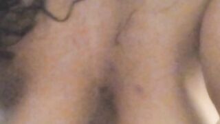 Fucking my girl from behind (tits view)