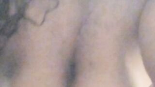 Fucking my girl from behind (tits view)