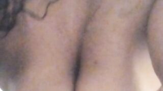 Fucking my girl from behind (tits view)