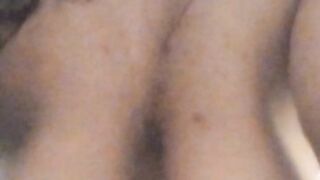 Fucking my girl from behind (tits view)