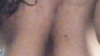 Fucking my girl from behind (tits view)