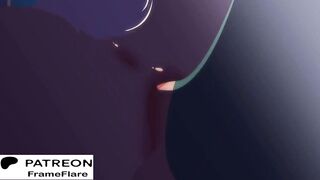 My hero academia Uraraka Futa hentai animation